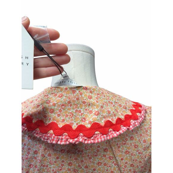 English Factory Floral Print Midi Dress - Picture 6 of 8